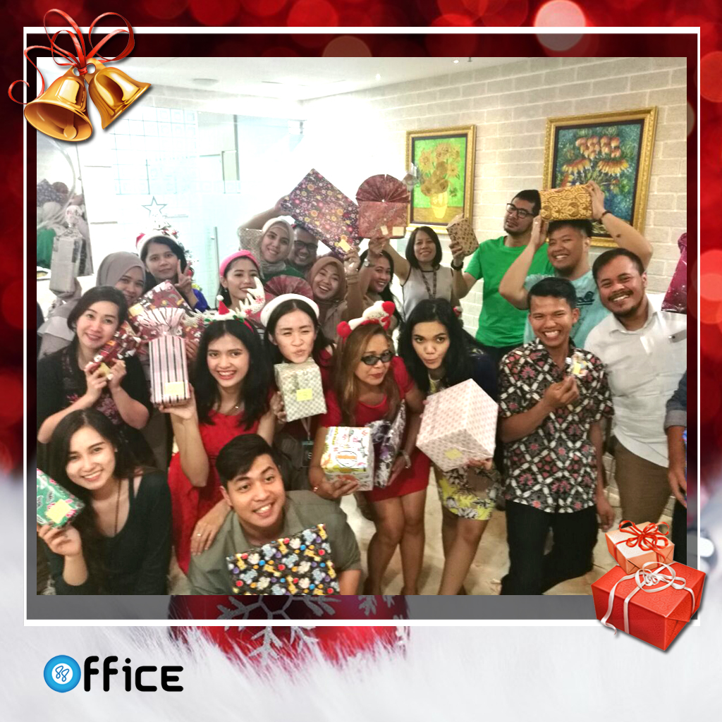 Christmas and New Year Celebration in 88 Office
